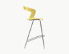 Барный стул IBIS Metalmobil Light_Collection_2015 302 CR+BROWN Современный / Скандинавский / Модерн