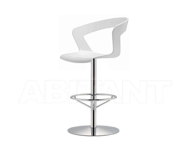 Купить Барный стул IBIS Metalmobil Light_Collection_2015 303 CR+WHITE