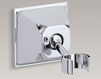 Держатель для душевой лейки Memoirs Kohler 2015 K-422-2BZ Современный / Скандинавский / Модерн