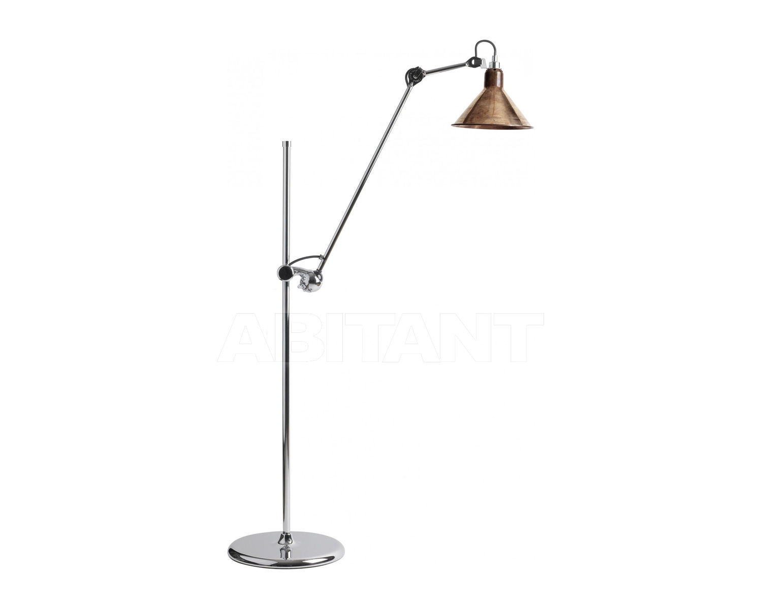 Купить Лампа напольная La Lampe Gras by DCW éditions GRAS LAMPS 215 L CH-COP-RAW