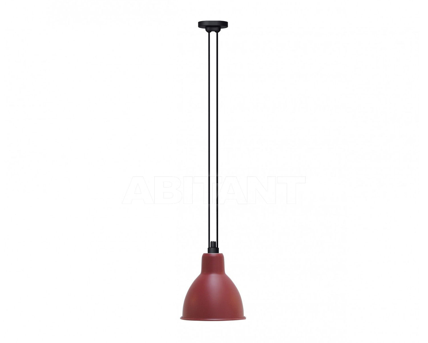 Купить Светильник La Lampe Gras by DCW éditions GRAS LAMPS 322 RED ROUND XL