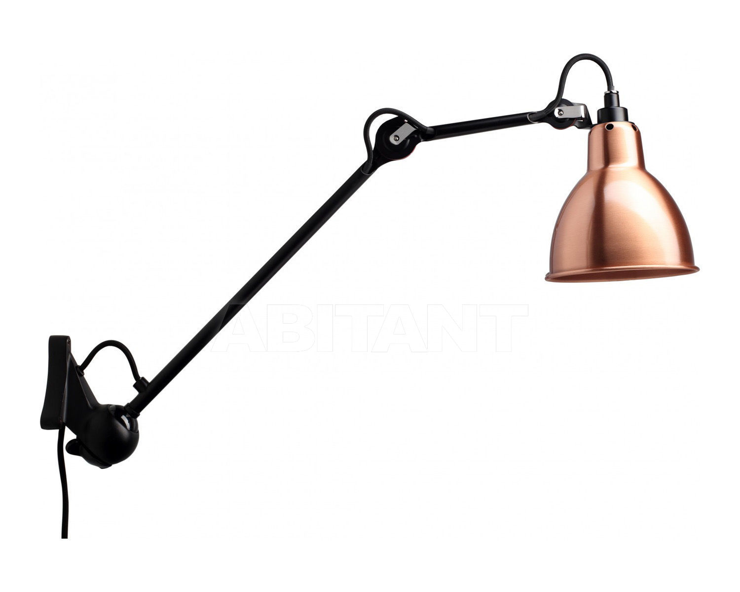 Купить Светильник настенный La Lampe Gras by DCW éditions GRAS LAMPS 222 BL-COP-WH