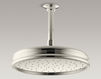 Лейка душевая потолочная Traditional Round Kohler 2015 K-13693-CP Современный / Скандинавский / Модерн