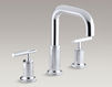 Смеситель для ванны Purist Kohler 2015 K-T14428-4-BV Современный / Скандинавский / Модерн
