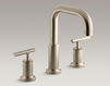 Смеситель для ванны Purist Kohler 2015 K-T14428-4-BN Современный / Скандинавский / Модерн