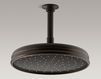 Лейка душевая потолочная Traditional Round Kohler 2015 K-13693-AF Современный / Скандинавский / Модерн