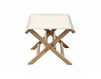 Табурет Venezia Il Giardino di Legno Teak Collection 0854+30854 Современный / Скандинавский / Модерн