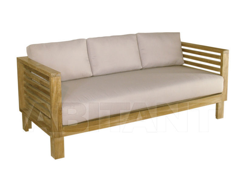 Купить Диван для террасы Saint Tropez Il Giardino di Legno Teak Collection 0212