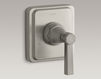 Вентиль Pinstripe Kohler 2015 K-T13175-4A-CP Современный / Скандинавский / Модерн