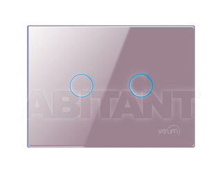 Выключатель Vitrum II EU VITRUM Glass 01E020010 11E02000.90000.00+3015