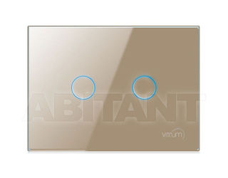 Выключатель Vitrum II EU VITRUM Glass 01E020010 11E02000.90000.00+1013