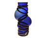 Ваза Vanessa Mitrani COLORS Chain Ring Black Современный / Скандинавский / Модерн