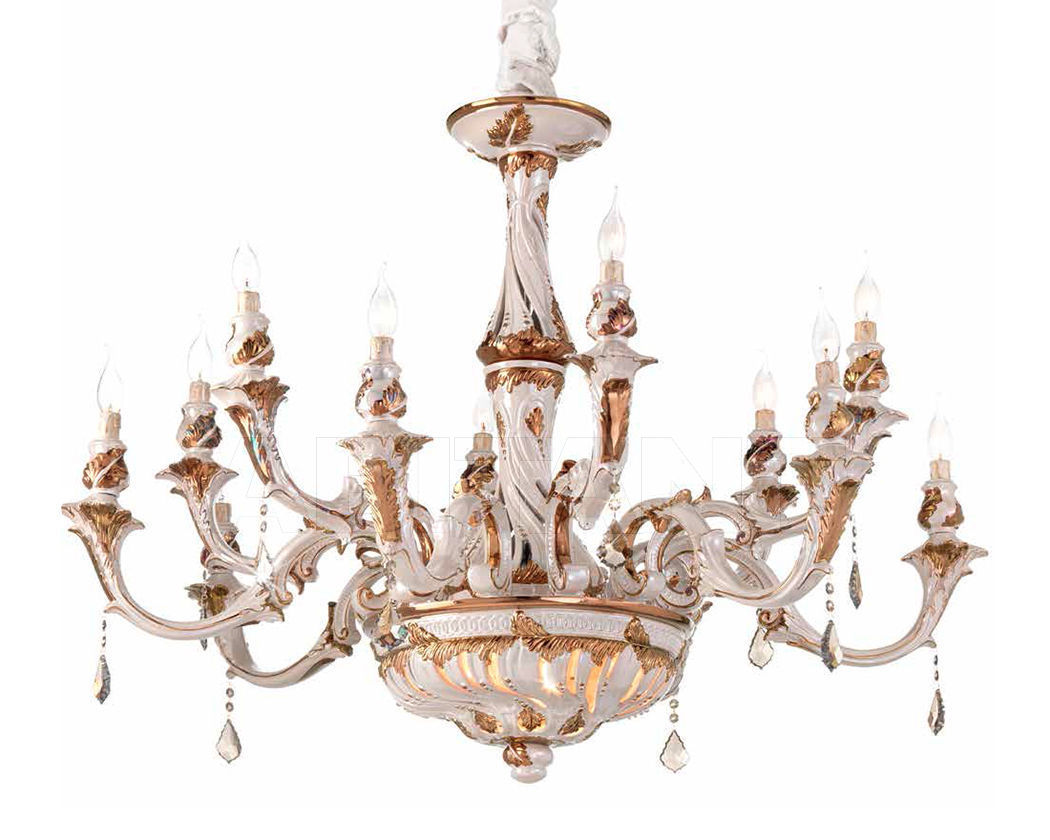 Купить Люстра Ceramiche Lorenzon  2015 LL.60/TMR/6-6F