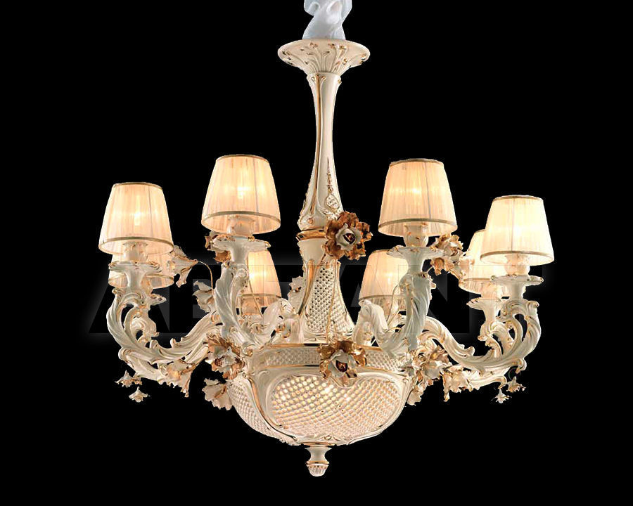 Купить Люстра Ceramiche Lorenzon  2015 LL.10/AVO/F/4PA/8F