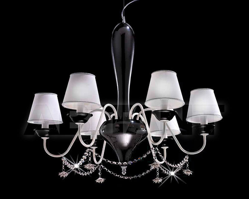 Купить Люстра Ceramiche Lorenzon  2015 LL.80/N/PA/6F