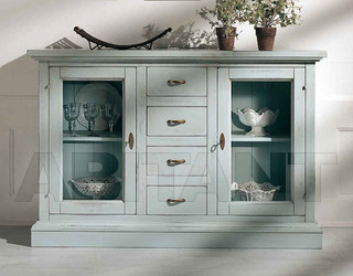 Буфет Rossin & Braggion Abitare-nel-classico Art. 50/B Credenza 2 porte vetro