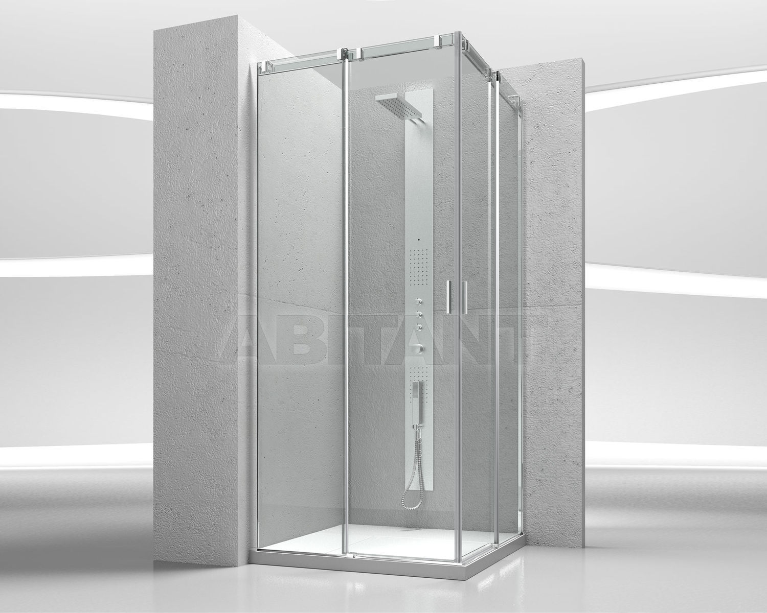Купить Душевая кабина Vismaravetro Srl Serie 8000 CA 88 x2