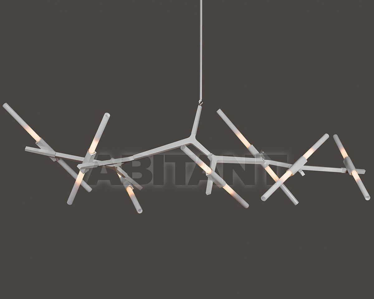 Купить Люстра AGNES Lindsey Adelman Studio 2015 AGNES 14 BULB CHANDELIER Polished Nickel