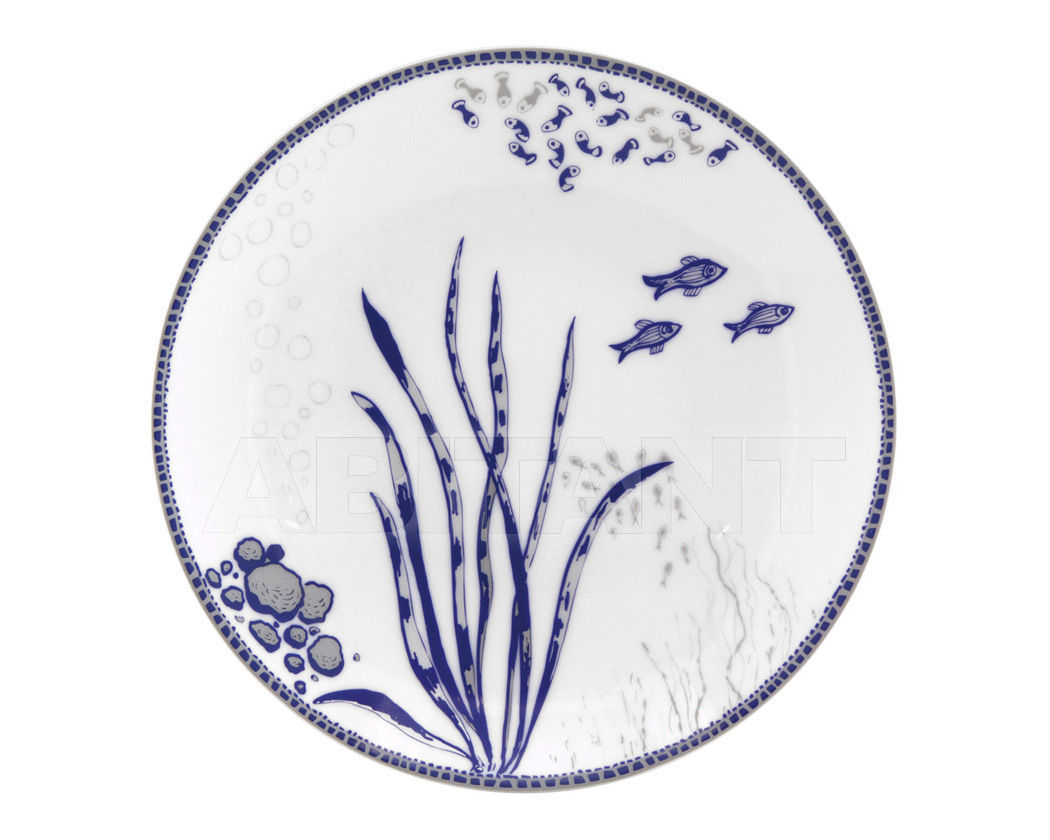 Купить Тарелка десертная Manufacture de Monaco Sea Life A16SL 
