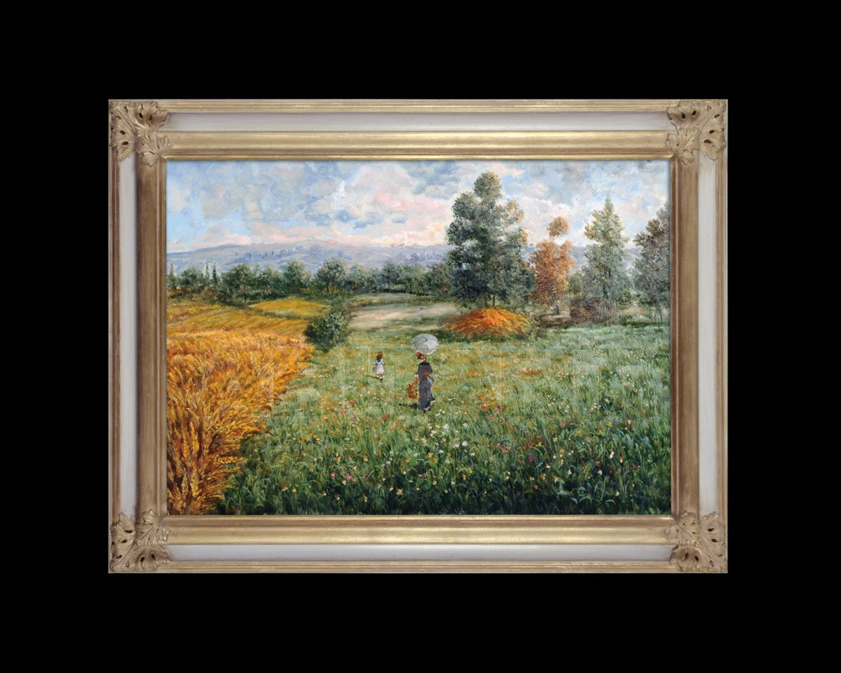 Купить Картина Tuscan country side Barj - Buzzoni s.r.l. IMPRESSIONIST VIEWS 120