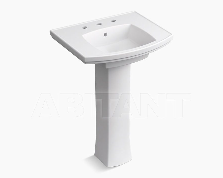 Купить Раковина с пьедесталом Elliston Kohler 2015 K-R6376-8-0