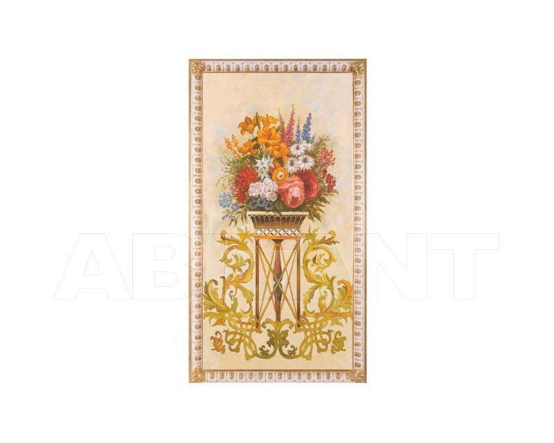 Купить Картина Leaves grotesque, flowers detail I Barj - Buzzoni s.r.l. Classic H3029