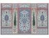 Бумажные обои Iksel  Decorative Panels İznik 1 Восточный / Японский / Китайский