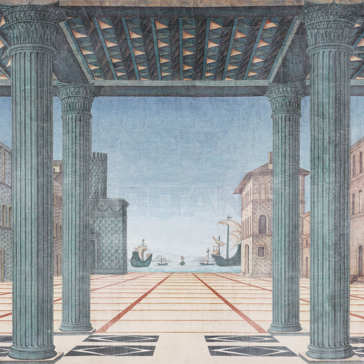 Купить Бумажные обои Iksel  Decorative Panels Brunelleschi Perspective