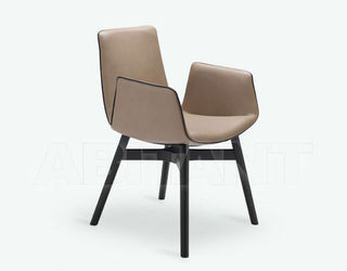 Кресло Freifrau 2016 AMELIE ARMCHAIR Stahlgestell 4-Fuss