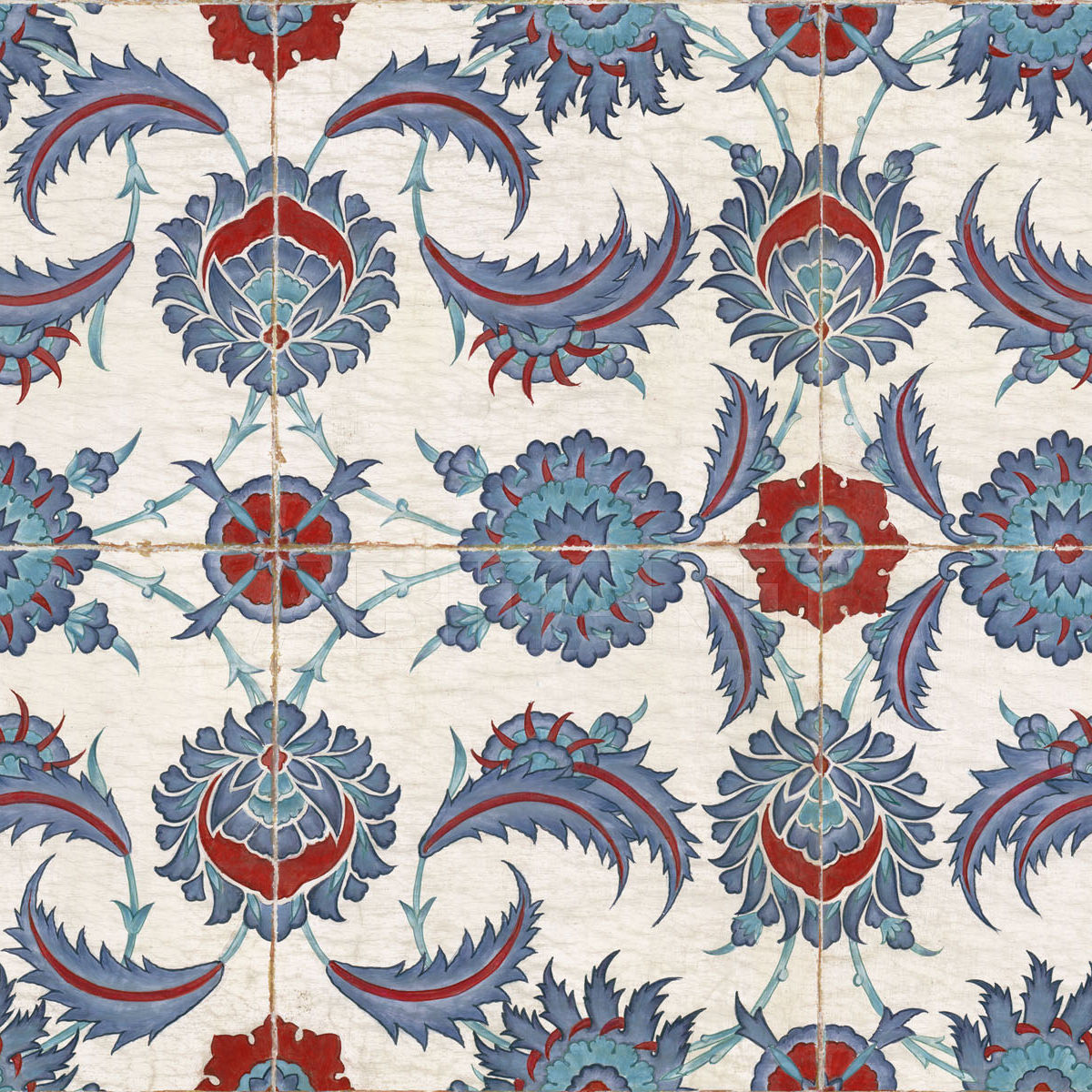 Купить Бумажные обои Iksel  Repeat designs Iznik rustem
