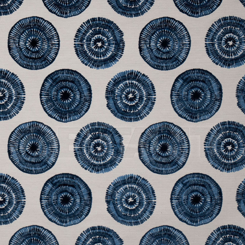 Купить Обивочная ткань Stroheim BLUE ROOM CONNOISSEUR 1021D WHIRLING S0539 Mediterranean