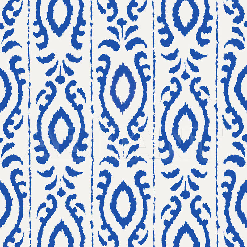 Купить Бумажные обои Stroheim DANA GIBSON WALLCOVERING Madagascar Cobalt WALLCOVERING