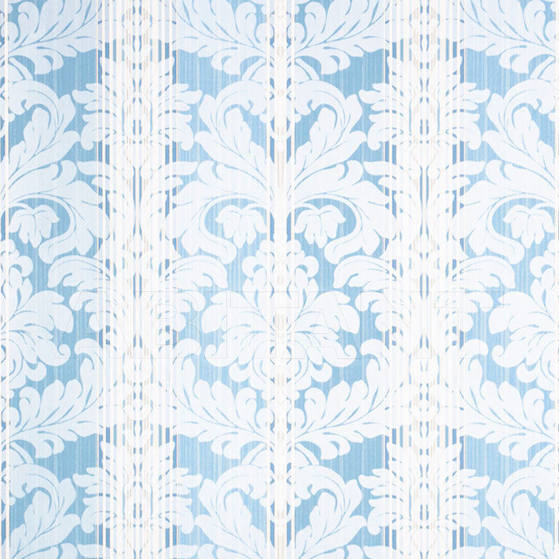 Купить Бумажные обои Stroheim BLUE & WHITE WALLCOVERINGS 1079E VISAGE DAMASK S0520 