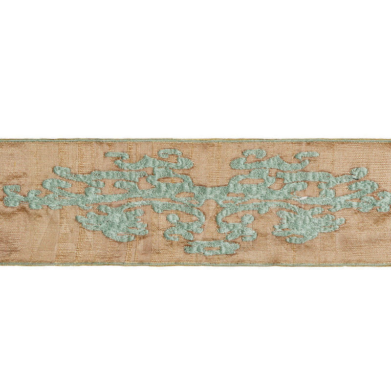 Купить Тесьма Stroheim CHARLES FAUDREE PASSEMENTERIE TRIMMINGS Nuage Aqua