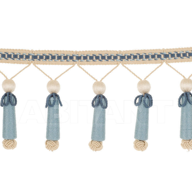Купить Тесьма Stroheim CHARLES FAUDREE PASSEMENTERIE TRIMMINGS ST ETTIENE Blue