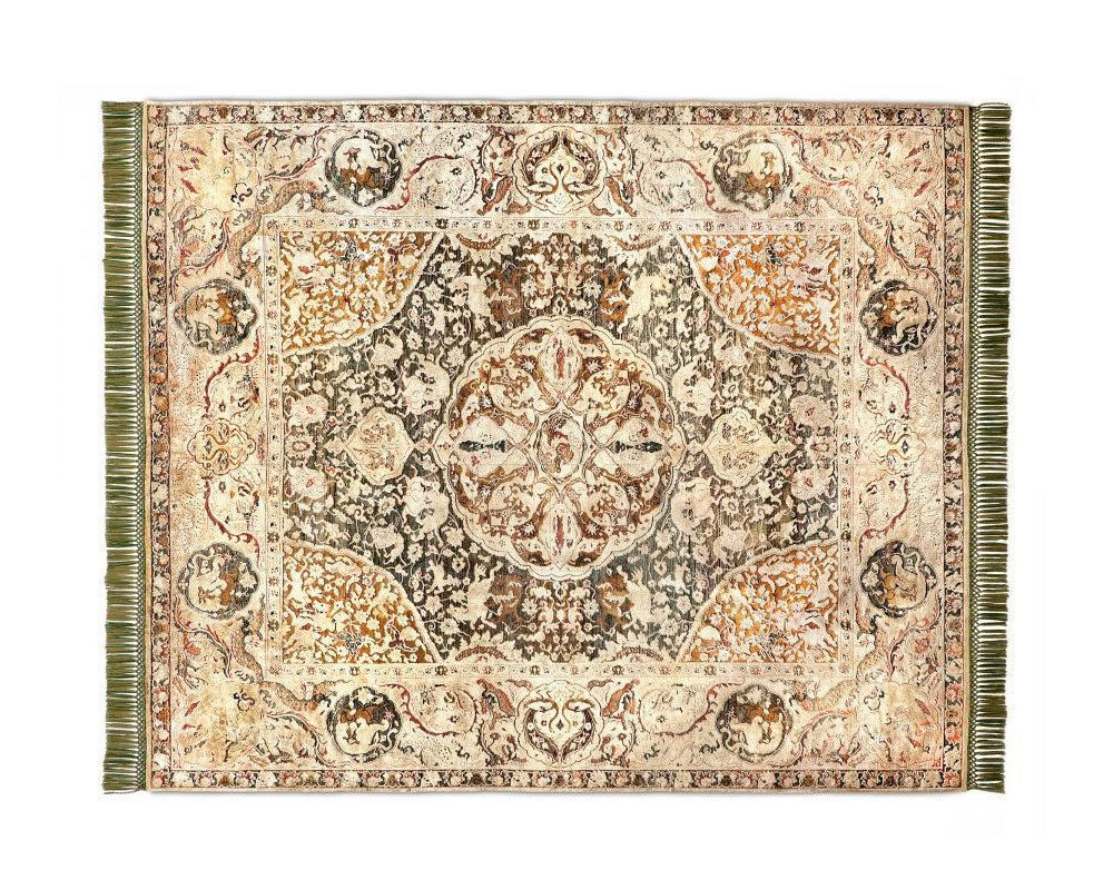 Купить Ковер классический Rug Star 2016 Homeland | Hunter | DarkGreen | SilkFringes