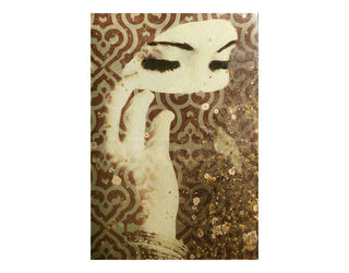 Настенная панель Alex Turco Middle East Glare Polite in gold