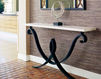 Консоль Villiers Brothers Limited 2016 Courcelles console table - forged black Ар-деко / Ар-нуво / Американский