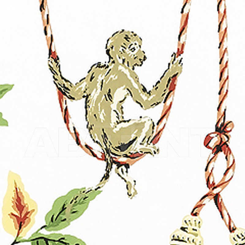 Купить Бумажные обои MONKEY SWING Thibaut Inc. Thibaut Classics TC7267