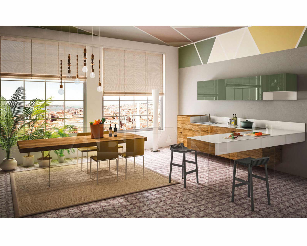 Купить Кухонный гарнитур Lago 2016 KITCHEN 36e8 Wildwood 5