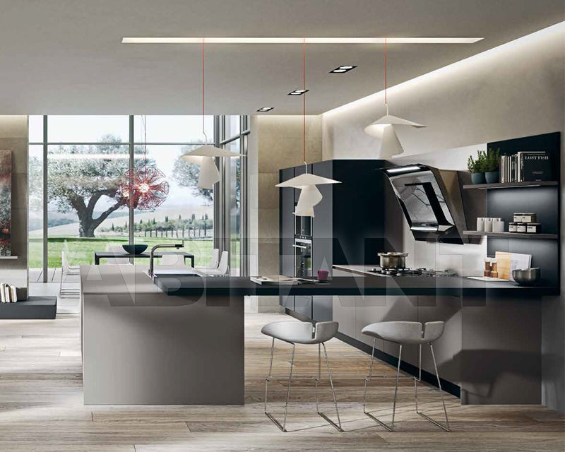 Купить Кухонный гарнитур AK_06-5 Arrital Cucine spa Modern Kitchen AK_06-5