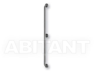 Ручка для ванной/душа Ponte Giulio Satin Steel G55JASN111