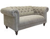 PJS05502-PJ842 Диван двухместный велюр бежевый 72х90х170 Garda Decor PJS05502-PJ842