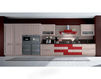 Кухонный гарнитур Callesella Everyday Cucina Tortora e Amarena