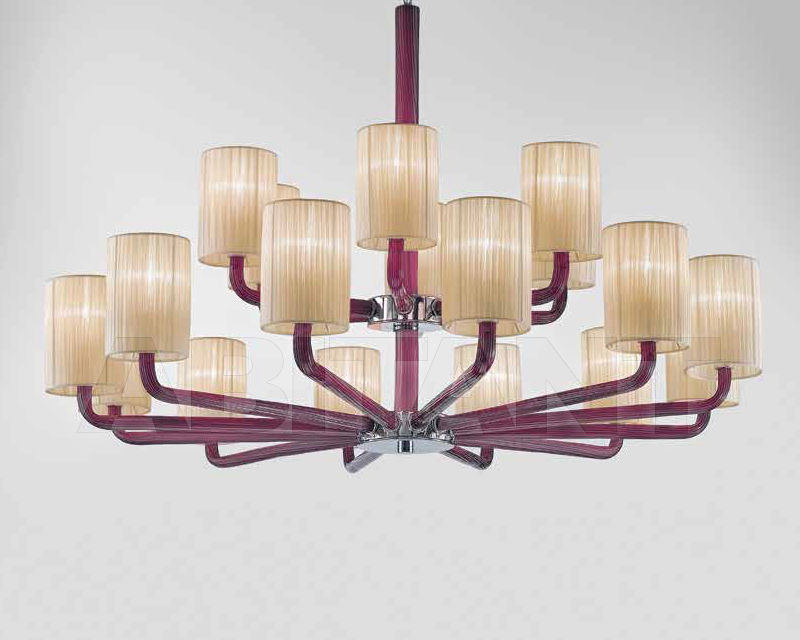 Купить Люстра  Sylcom s.r.l. Soluzioni  2120/12+6 BL.AMT