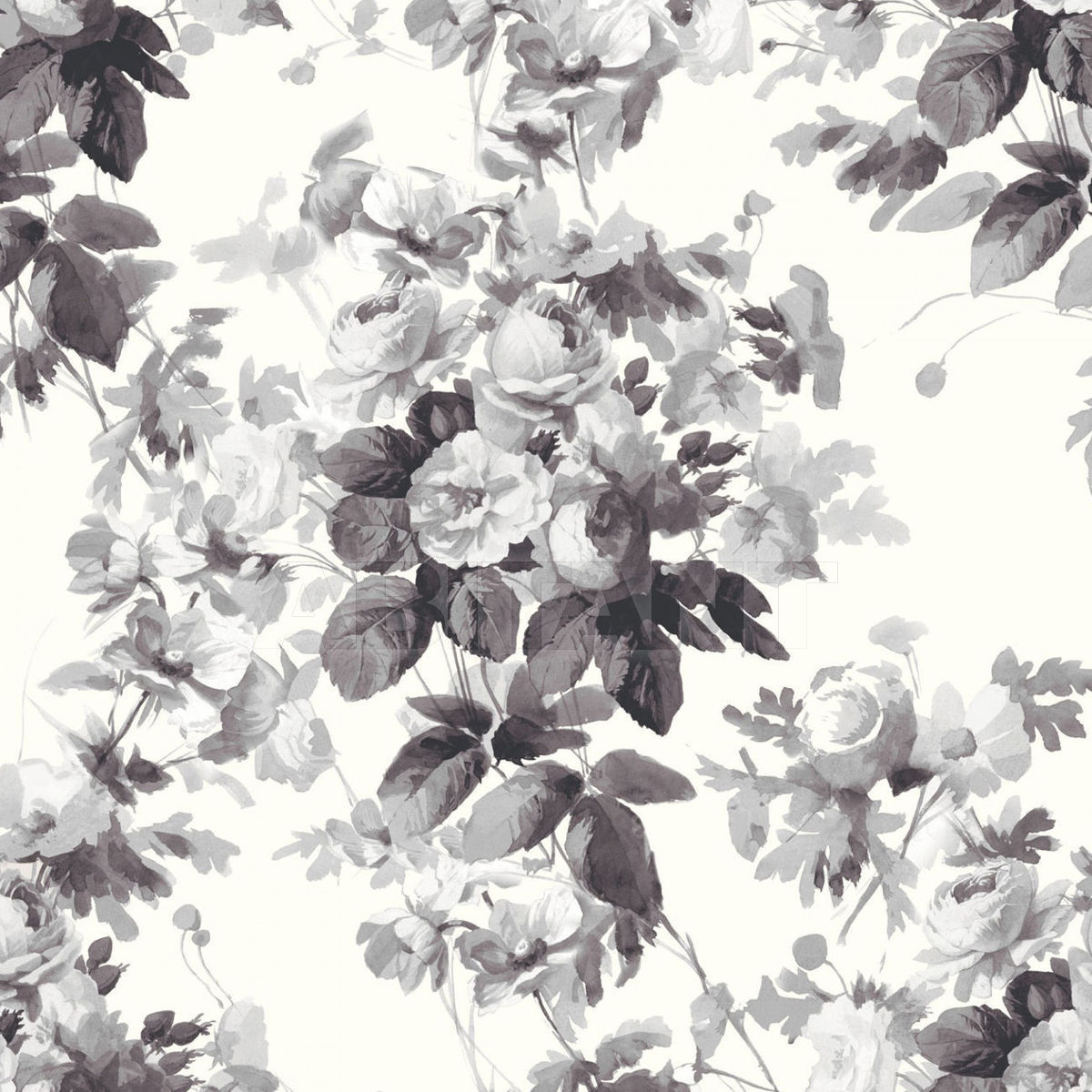 Купить Обивочная ткань LONDON ROSE  Henry Bertrand Ltd Fabric 1-FA-LON-CL-GRY-XXX-XXX