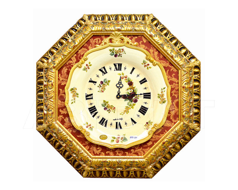 Купить Часы настенные Italia Cornici di Caccaviello Antonino Artistic Plates OTTO