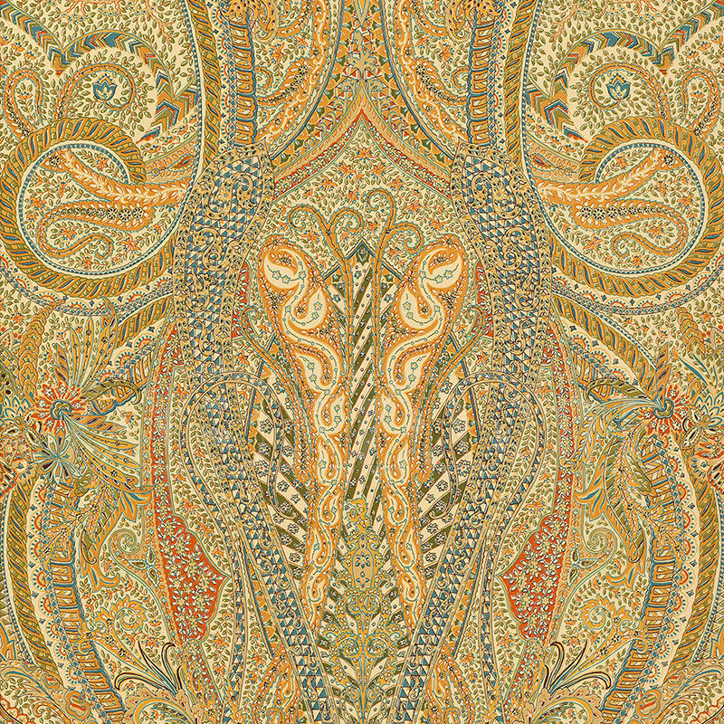 Купить Бумажные обои EMILE CACHEMIRE F. Schumacher & Co. WALLCOVERINGS 5004191