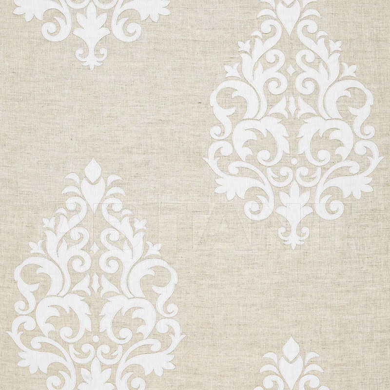 Купить Интерьерная ткань BELFORT LINEN APPLIQUE F. Schumacher & Co. FABRICS 65100