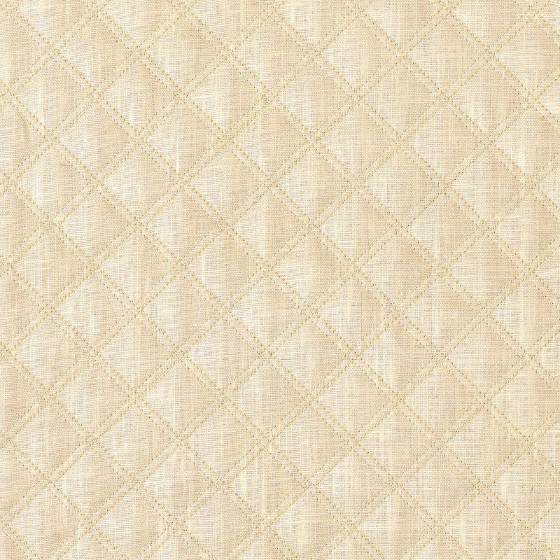 Купить Интерьерная ткань THAYER QUILTED LINEN F. Schumacher & Co. FABRICS 62150